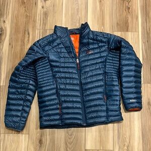 Men's Navy Puffer Jacket